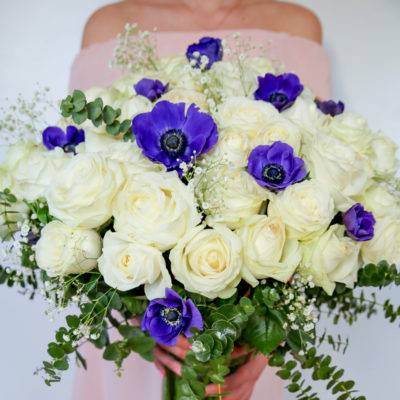 anemone bouquet of flowers photo